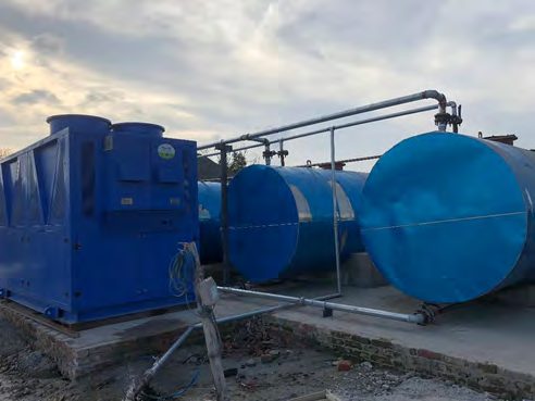 Chilled Water Tank Fabrication & Piping Works