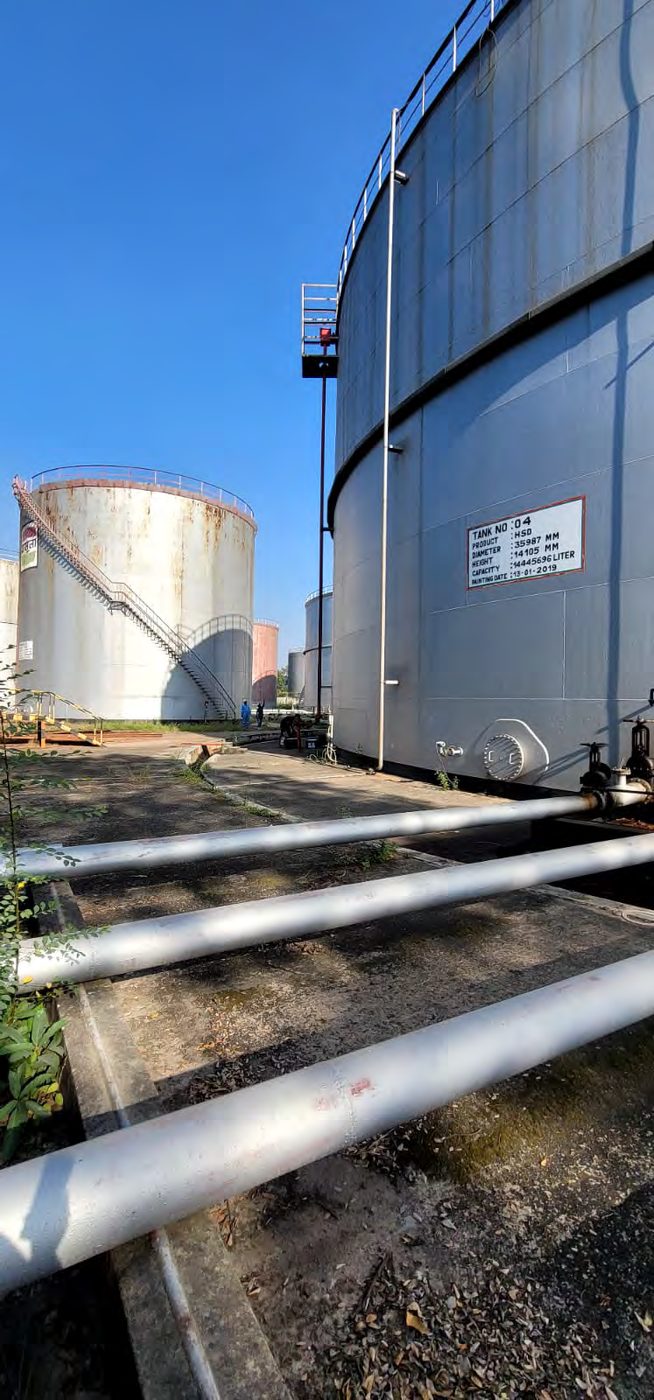 Healthiness / Fitness Certification Assistance - 17 Petroleum Storage Tanks, 155,000 m³