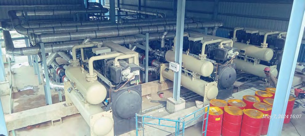Complete HVAC Equipment & Piping Network - ECR Building (15,000 sq-ft)
